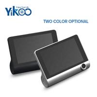 Kamera DVR Mobil Anti Air 4 Inch Full HD 1080P dengan Tiga Lensa, Dual Lens Dash Cam