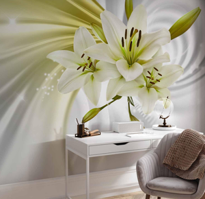 <span class=keywords><strong>Papier</strong></span> peint fleurs lys non tissé Mural Décoration murale <span class=keywords><strong>tendance</strong></span> Poster géant Design abstrait <span class=keywords><strong>Papier</strong></span> peint - Product Image 2