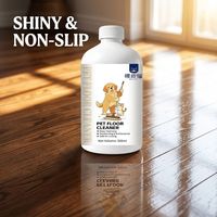 Nettoyant pour sols OEM ODM 500ml au thé blanc et au jasmin, sans danger pour les animaux, désodorisant, lavant, antidérapant, séchage rapide pour bois, carrelage, marbre