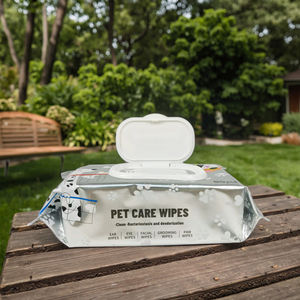 ผ้าเช็ดทำความสะอาดสัตว์เลี้ยงแบบไม่มีกลิ่น ปราศจากสารก่อภูมิแพ้ |   กระดาษเคลือบมุกเนื้อนุ่ม 50 แกรม 80 แผ่นต่อแพ็ค ขนาด 18*20 ซม. ปลอดภัยสำหรับลูก<span class=keywords><strong>สุนัข</strong></span>และ<span class=keywords><strong>ลูก</strong></span>แมวที่มีผิวแพ้ง่าย - Product Image 3
