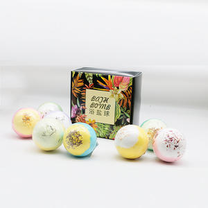 Bombas de Baño Artesanales de Pulpa de Bambú Orgánica con Aceites Esenciales Ricos, Hidratantes para Piel Seca, Aroma a Rosas, Regalos de Lujo para el Día de la Madre OEM - Product Image 2