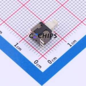 YTS58L250AWS <b>Push</b> Button Switch SMD Switch ( <b>Latching</b> / Non-<b>Latching</b>: Self-Locking )( Operating Force: 2.5N ) - Product Image 2