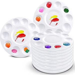 <span class=keywords><strong>Palette</strong></span> de support de peinture, <span class=keywords><strong>palette</strong></span> en plastique, palettes de plateau de peinture outils de peinture d'art pour que les enfants peignent - Product Image 3