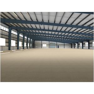 कम कीमत औद्योगिक पूर्वनिर्मित इस्पात संरचना कार्यशाला हॉल - Product Image 3