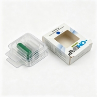Emballage en blister de capsules en PVC vides, emballage personnalisé de pilules en capsules sexuelles avec boîte de présentation