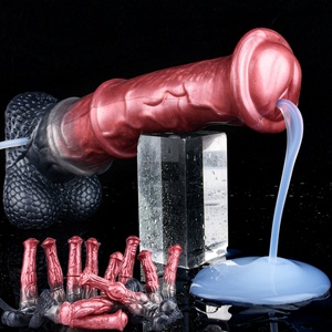 NNSX Squirting Horse Anal <b>Dildos</b> Monster Penis G-Spot Stimulator Masturbation Butt Plug Cock 18 Flirting Sex Toy for Men Women - Product Image 1