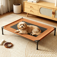 Lit surélevé respirant pour chien, maison de voyage estivale, lit universel toutes saisons pour chat, pour animaux de petite et moyenne taille