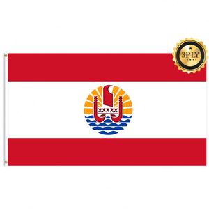Banderas de <span class=keywords><strong>Polinesia</strong></span> Francesa al por Mayor de 3x5 pies, Poliéster 68D/100D, Personalizables para Todas las Naciones, Envío Rápido, Proveedor Confiable, Entrega Veloz - Product Image 2