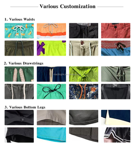 Custom New Style 100% Cotton Men's Gym Drawstring Shorts Print Logo Knitted drawstring Closure Shorts for Men - Product Image 5