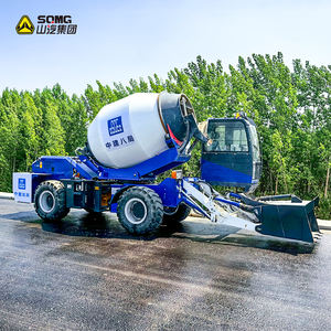 Harga jual truk Mixer beton Silla, 3.5 / 4 / 5.5 M3 teknik memuat sendiri harga jual konstruksi - Product Image 4