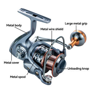 <span class=keywords><strong>Moulinet</strong></span> de pêche au bar de mer 3BB <span class=keywords><strong>Surfcasting</strong></span> Reel Roue de pêche en mer Rapport d'engrenage 5.2:1 Max Drag 20kg/44lb <span class=keywords><strong>Long</strong></span> Casting Fishing Spinning Reel - Product Image 5