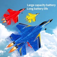 Avion télécommandé en mousse EPP, résistant aux chutes, prêt à l'emploi, contrôlé par application, portée de 200 à 250 m, intérieur-extérieur, parfait pour un anniversaire