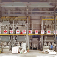 Ligne de production de mortier la plus vendue CE ISO 10-25T/H, usine de production de carreaux, mélangeur de poudre automatique pour usine de matériaux de construction