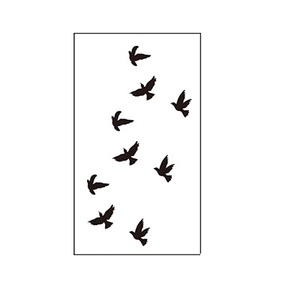 Autocollants de <span class=keywords><strong>tatouage</strong></span> temporaires à transfert d'eau Runzio X Series, imperméables, pour le corps, motif chocolat, 60x105mm, longue durée, vente en gros - Product Image 2