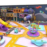 Équipement de parc d'attractions intérieur personnalisé pour enfants, grande piscine à balles en mousse, idéal pour centres commerciaux