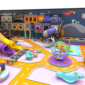 Équipement de parc d'attractions intérieur personnalisé pour enfants, grande piscine à balles en mousse, idéal pour centres commerciaux - Product Image 4