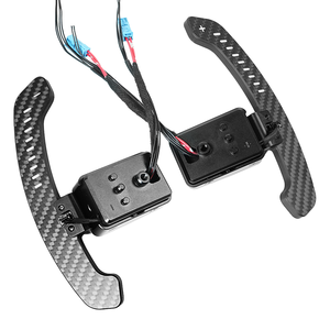 Levas de Cambio de Fibra de Carbono BAITONG con Luz LED para <span class=keywords><strong>Audi</strong></span> Serie A, Q, S, RS, Precio al por Mayor, Levas de Cambio Magnéticas - Product Image 1