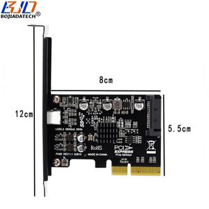 Tarjeta Adaptadora de Expansión USB <span class=keywords><strong>3</strong></span>.<span class=keywords><strong>2</strong></span> Tipo-C a PCI-E 4X PCIe X4 de 20 Gbps, ASM3242 para Escritorio, Gran Venta 2026 - Product Image 3