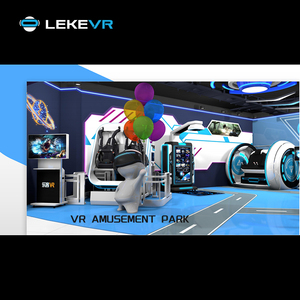 Salle d'exposition du centre <span class=keywords><strong>VR</strong></span> de jeux d'arcade de simulateur de réalité virtuelle de solution de parc d'attractions de LEKE <span class=keywords><strong>VR</strong></span> - Product Image 1
