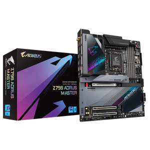 Tarjeta Madre Usada GIGABYTE <span class=keywords><strong>Z790</strong></span> <span class=keywords><strong>AORUS</strong></span> <span class=keywords><strong>MASTER</strong></span> Compatible con CPU Intel de 13ª y 12ª Generación con Memoria DDR5 de 128 GB - Product Image 1