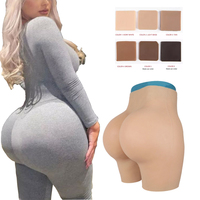 OEM/ODM Culottes gainantes pour femmes avec rembourrage fessier et hanches, coussinets en silicone pour rehausser les fesses, effet fessier amplifié