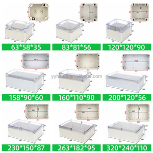 HS bán buôn IP55 200*120*55 ABS nhựa không thấm nước hộp nối điện dự án ISO9001 chứng nhận tùy chỉnh logo có sẵn - Product Image 4
