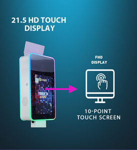 Cabina de Fotos DSLR con Espejo Mágico de Autoservicio para Eventos y Fiestas de Bodas, con Pantalla Táctil de 21.5 Pulgadas y Luz de Flash Integrada - Product Image 3