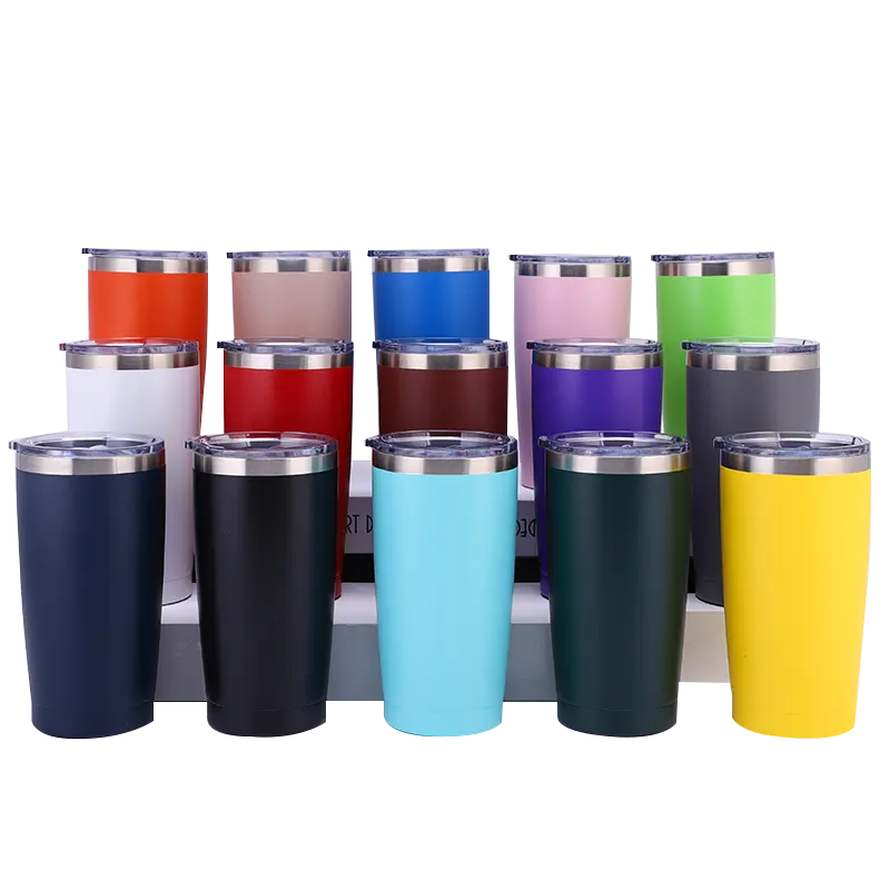 Wholesale 30oz Vacuum Insulated Stainless Steel Tumbler Cups Double wall Travel Car Coffee Mug 20oz Water Tumbler Cups