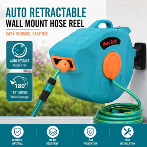Automatic Retractable Reel PP Plastic PVC for Industrial Car Wash Water - Product Image 1