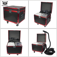 Machine à flocons de neige silencieuse 3000W avec contrôle DMX et manuel, en valise de transport, pour événements, fêtes et scènes