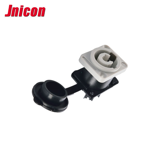 Jnicon 10A 20A Male Female Panel Mount True1 Powercon Power IP44 IP65 Indoor Outdoor Waterproof Connector