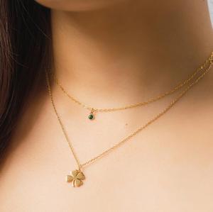 Inspire jewelry Summer Beach Travel Hawaiian Surfer Lovers collana con ciondolo a onda oceanica in acciaio inossidabile placcato oro 18 carati ragazza - Product Image 5