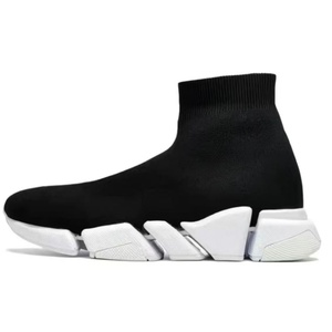 Chaussures de sport respirantes de qualité supérieure 2026 pour homme, style décontracté tricoté Speed 2.0, chaussures chaussettes tendance, vente chaude - Product Image 4