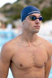 Gorros de Natación Deportivos de Silicona, con el Mismo Molde, Personalizados en 3D, Suaves, para Reducir la Resistencia al Agua - Product Image 3
