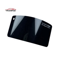 Vinilo Premium Autoadhesivo Negro de Alto Brillo, Resistente a los Rayos UV, para Envolver Vehículos de la Serie 3