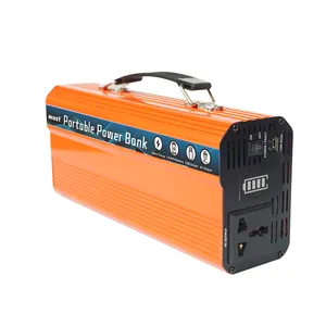 Lightweight HBP 1600 Series Solar 300W 220v Equipped with a Lithium Battery Pack Emergency Power Kit Portable Power Station