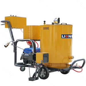 Macchina per Sigillatura Crepe Asfalto 60L a Spinta Manuale, Attrezzatura Portatile per Riempimento Crepe Stradali per Piccole Costruzioni di Pavimentazioni - Product Image 4
