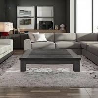 EKAR pour Stanley Table basse en bois massif Design fait à la main pour une élégance intemporelle dans la maison, le bureau, la chambre et le salon