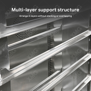 รถเข็นอาหารสแตนเลสแบบมีฉนวนกันความร้อน ความจุขนาดใหญ่ ประตูคู่ ตู้อุ่นอาหารเคลื่อนที่สำหรับโรงแรมและร้านอาหาร - Product Image 6