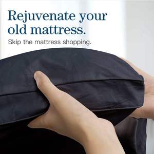 Colchão + topper Macio Grosso Pillowtop Refrigeração De Pelúcia Microfibra Twin Xl Hotel Bed Colchão Topper king Size Topper Cama Ortopédica - Product Image 4