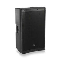Sistema de Altavoces Activos Behringer DR115DSP de 15 Pulgadas, 1400 Watts, Rango Completo, Caja de Sonido Amplificada, Equipo de Música para Escenario