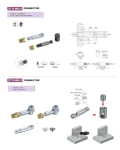 271LM6 Perlengkapan Furnitur Penghubung Lemari Furnitur - Product Image 4