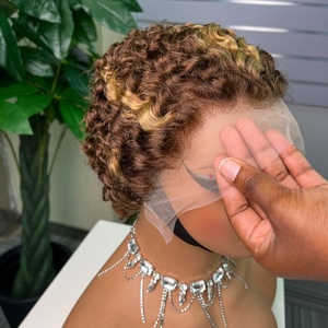 วิกผมแท้ 100% จากเวียดนาม ทรงพิกซี่ 13*4 - Product Image 4
