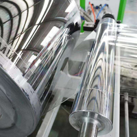 Ligne transparente d'extrusion de feuille d'extrudeuse de rouleau de feuille de PETG de 0.2mm-1mm feuille de plastique d'ANIMAL FAMILIER faisant la Machine