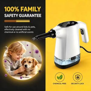 Limpiador a Vapor Portátil de 1200W, Presión de Vapor de 5 Bares, 60 Minutos de Autonomía, Limpieza Profunda a Alta Temperatura, Tanque Desmontable de 550ML, Vapor Dual, OEM - Product Image 2