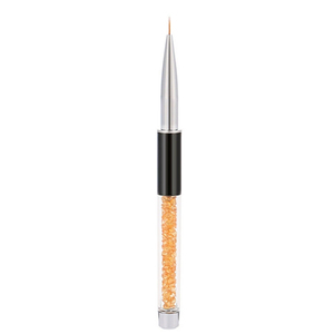 Pinceau liner en nylon à manche plastique pour nail art, stylo de peinture gel pour dessin floral, manucure et design d'ongles en salon - Product Image 3