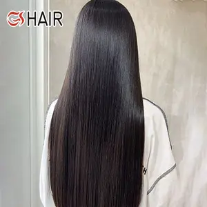 Migliore qualità lungo rettilineo del tessuto umano con i capelli del bambino brasiliano anteriore del merletto dei capelli umani di 100% parrucca naturale dei capelli umani