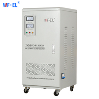 Régulateurs/Stabilisateurs de tension automatiques AC WF.EL 220V 500VA-30KVA, type moteur servo, boîtier métallique, protection contre la surchauffe