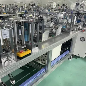 Fully automatic N95 face mask machine with packaging machine production line