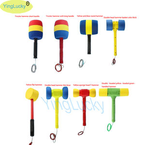 Máquina de juego Whack-A-Mole de alta calidad con martillo de rapeo para golpear el martillo de Rana Loca - Product Image 4